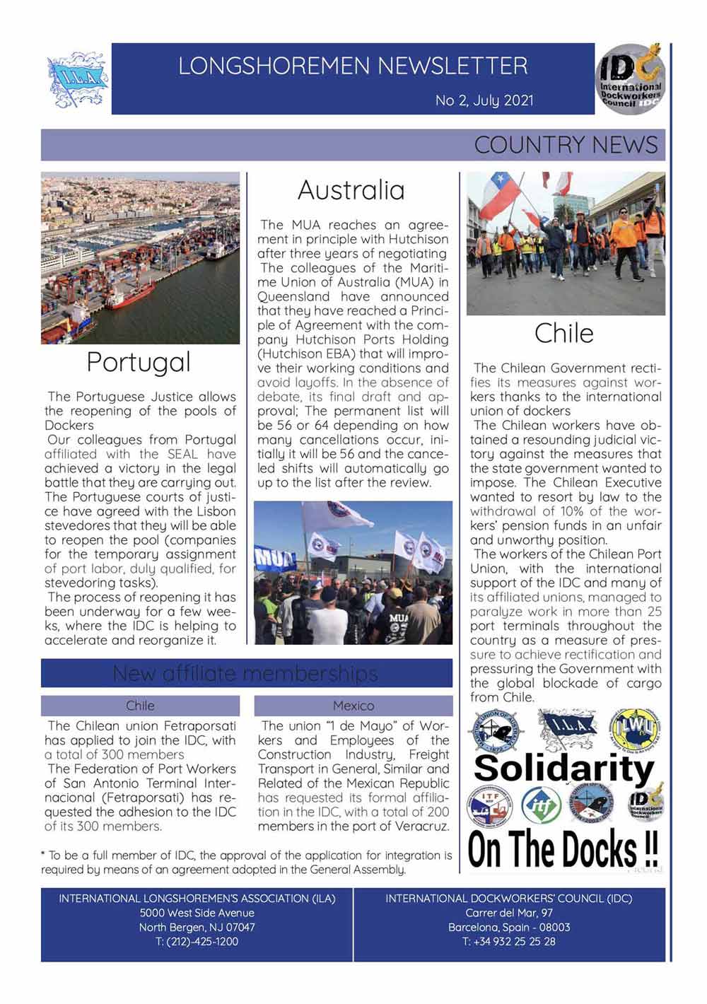 July Longshoreman Newsletter Page 3