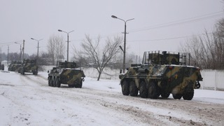 Column of Armored Personnel