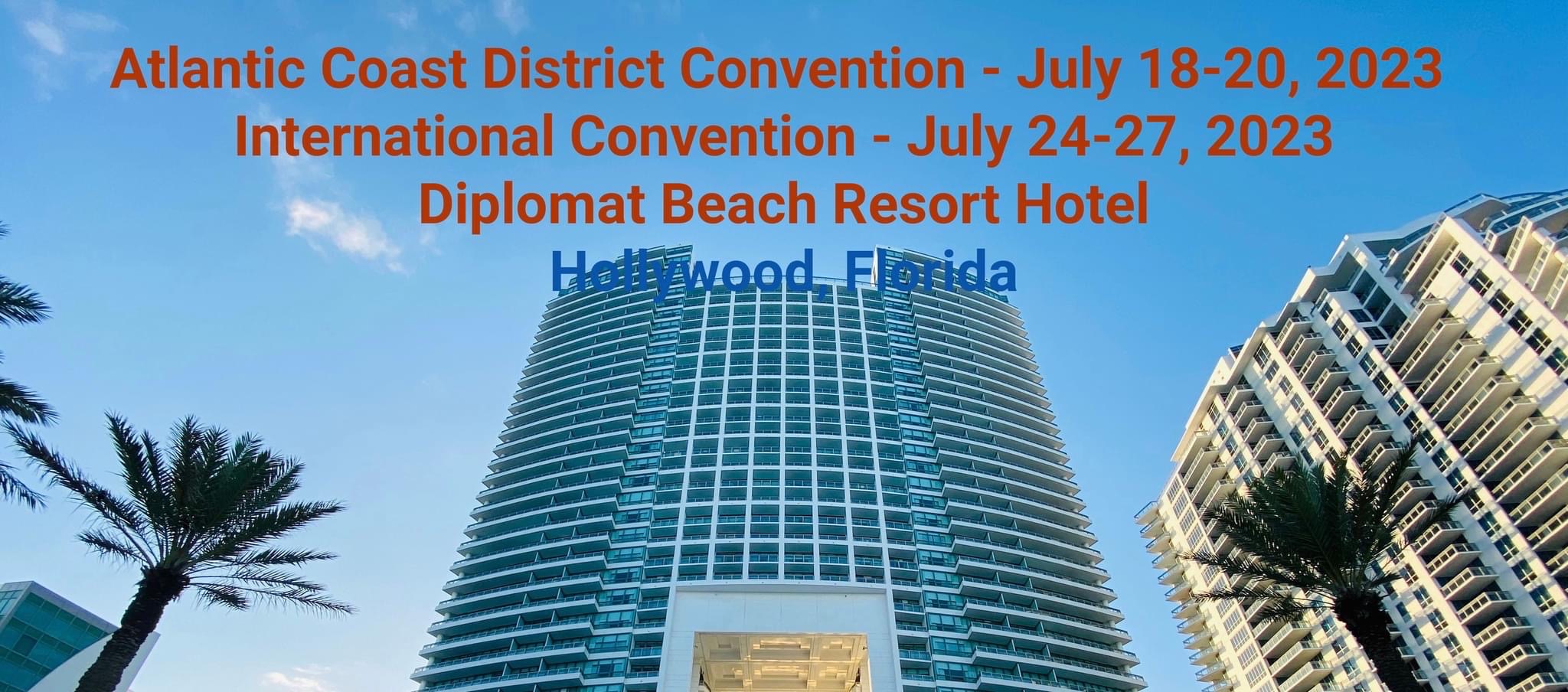 Registration Now Available Online for Atlantic Coast District