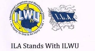 ILA Stands with ILWU
